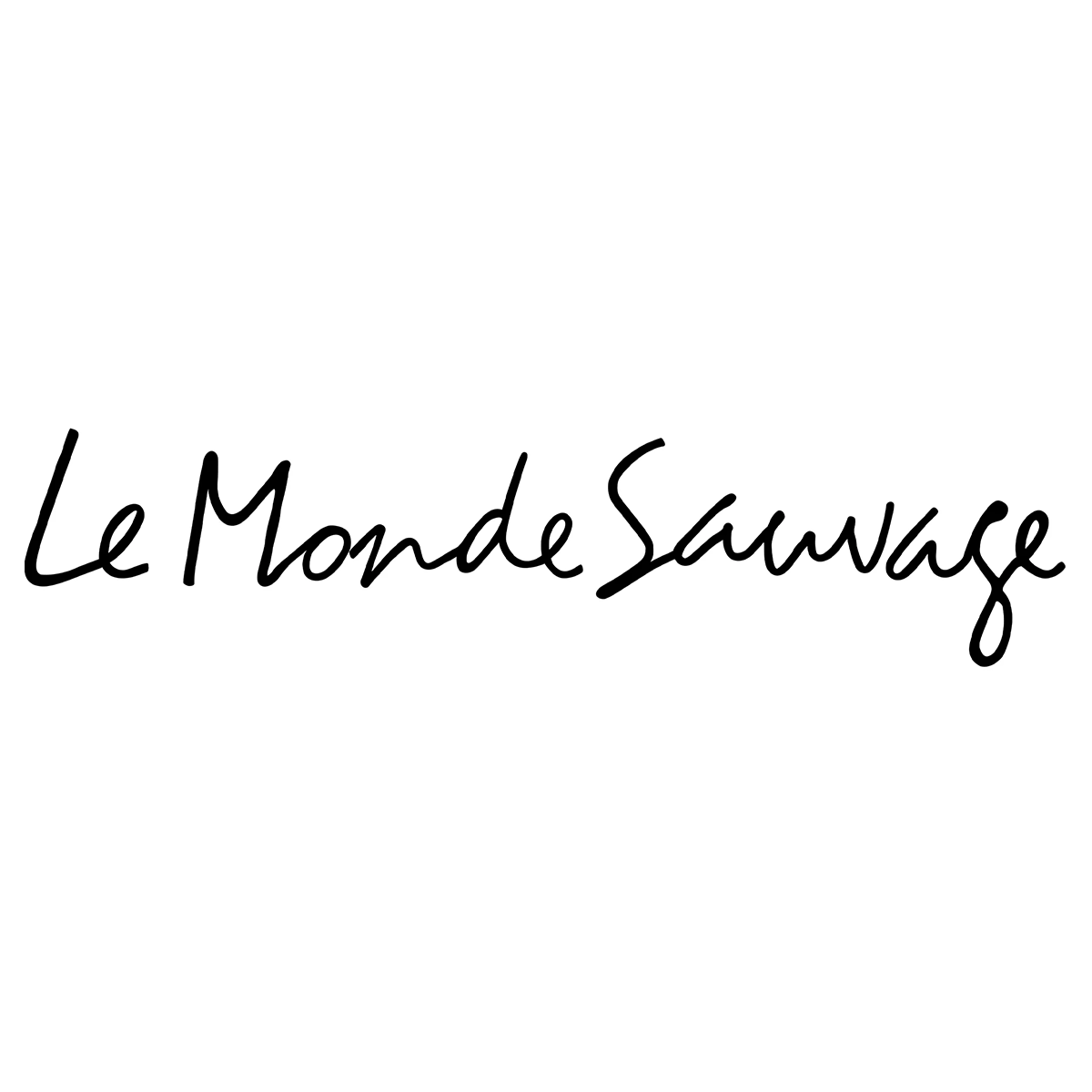 Le Monde Sauvage Logo marque Le Monde Sauvage